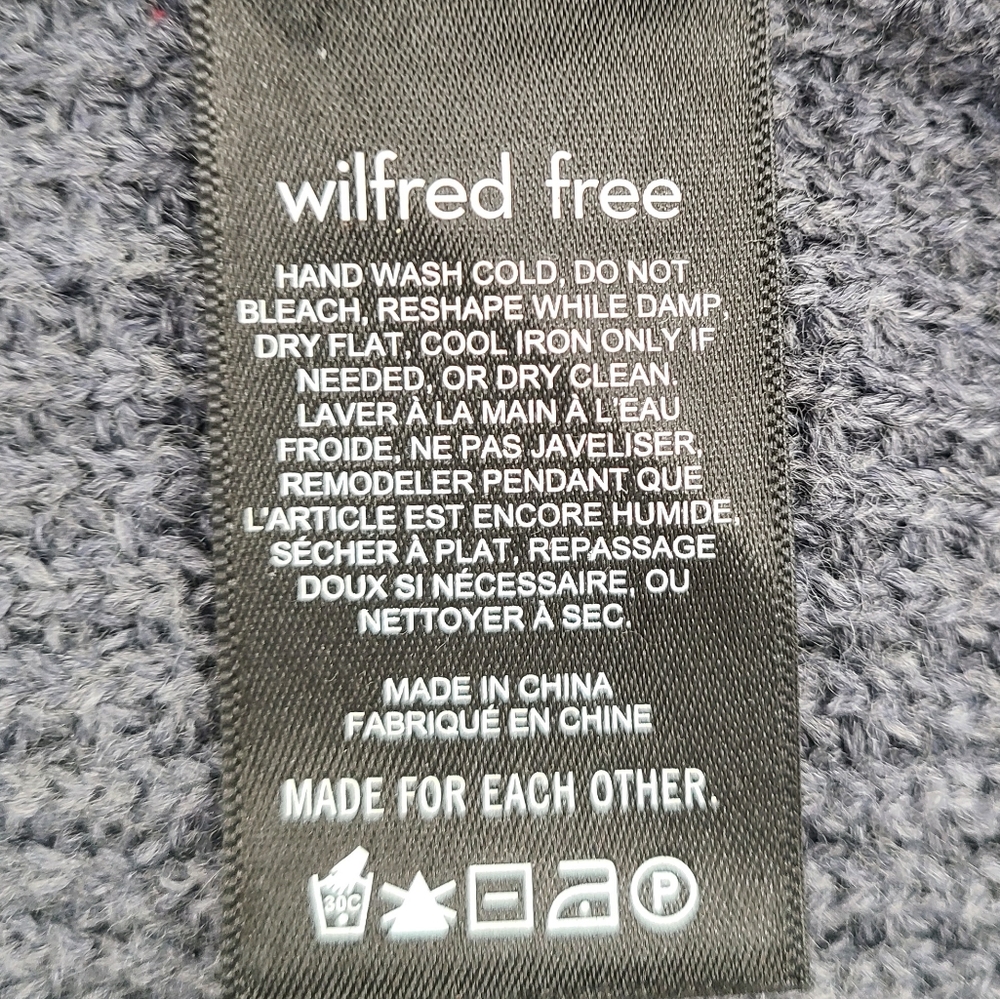 Wilfred Free Pure Merino Wool Textured Crewneck Sweater - Picture 8 of 10